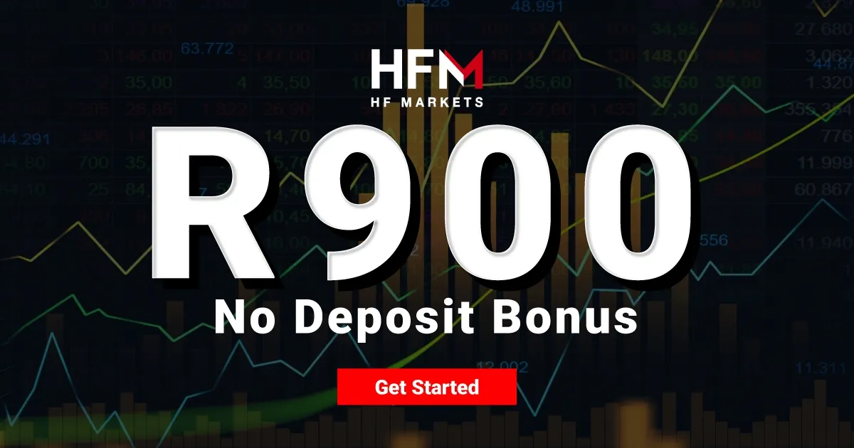 Get R900 ZAR No Deposit Bonus with HFM Forex