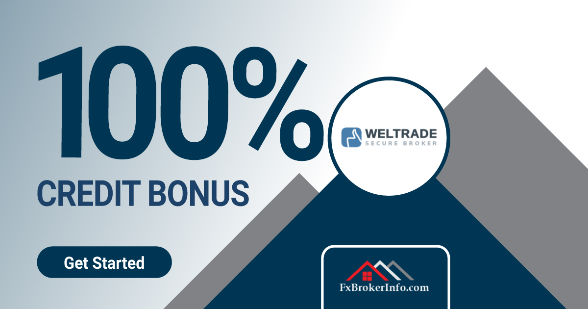 100% MT5 accounts Credit Bonus - WELTRADE