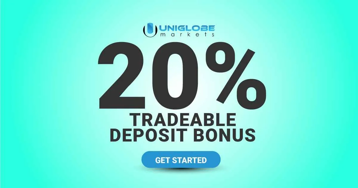 20% Bonus on Initial Forex Deposit from Uniglobe Markets