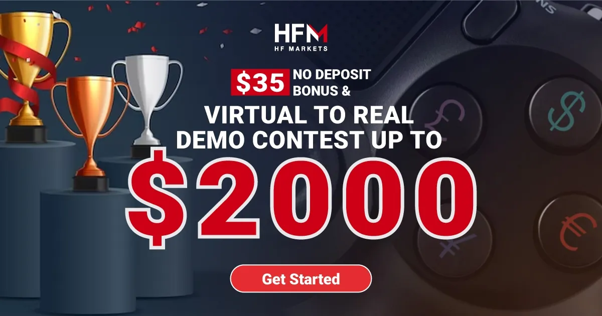HF Markets are launching a Virtual to Real Forex Demo Competition