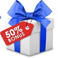 50% Welcome Bonus Offer on your First Deposit