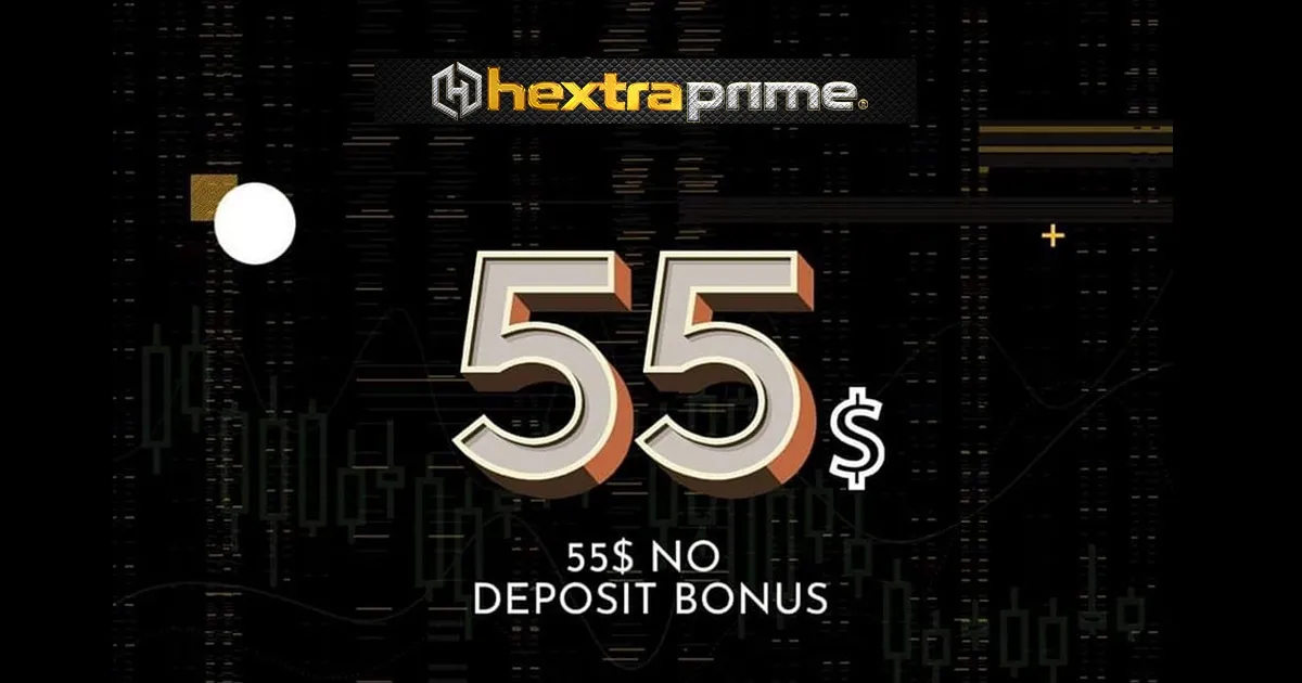 Free $55 Forex No Deposit Bonus by Hextra Prime