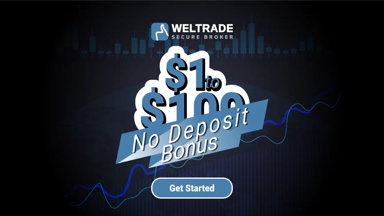 Up to $100 Free Forex No Deposit Trading Bonus at Weltrade