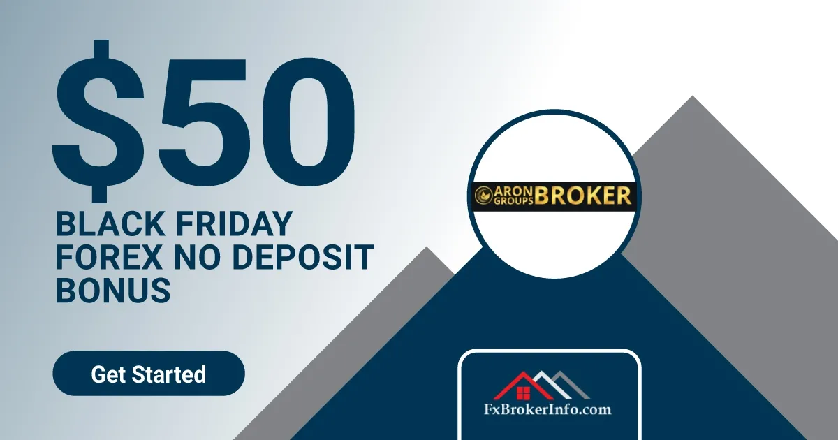 50 USD Black Friday No Deposit Bonus from Arong Group Broker