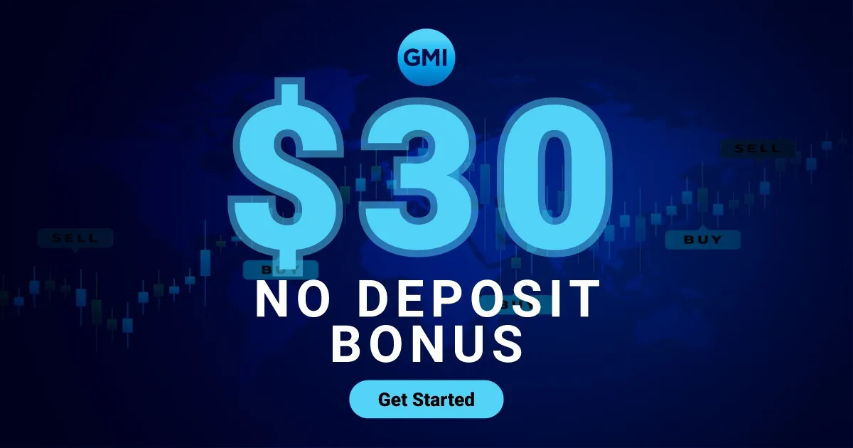 Forex Free credit No Deposit Bonus of $30 by GMI Markets