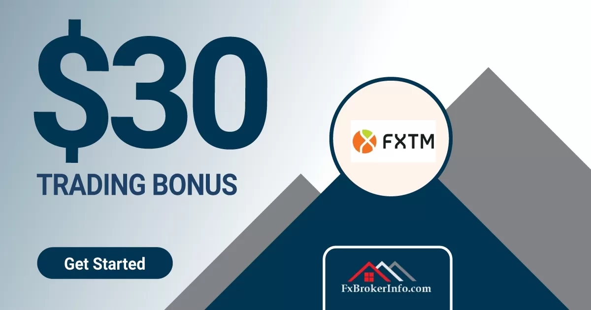 Get $30 Trading Bonus on FXTM