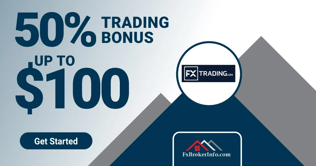 FX Trading 50% Deposit Bonus (Up to 100 USD)