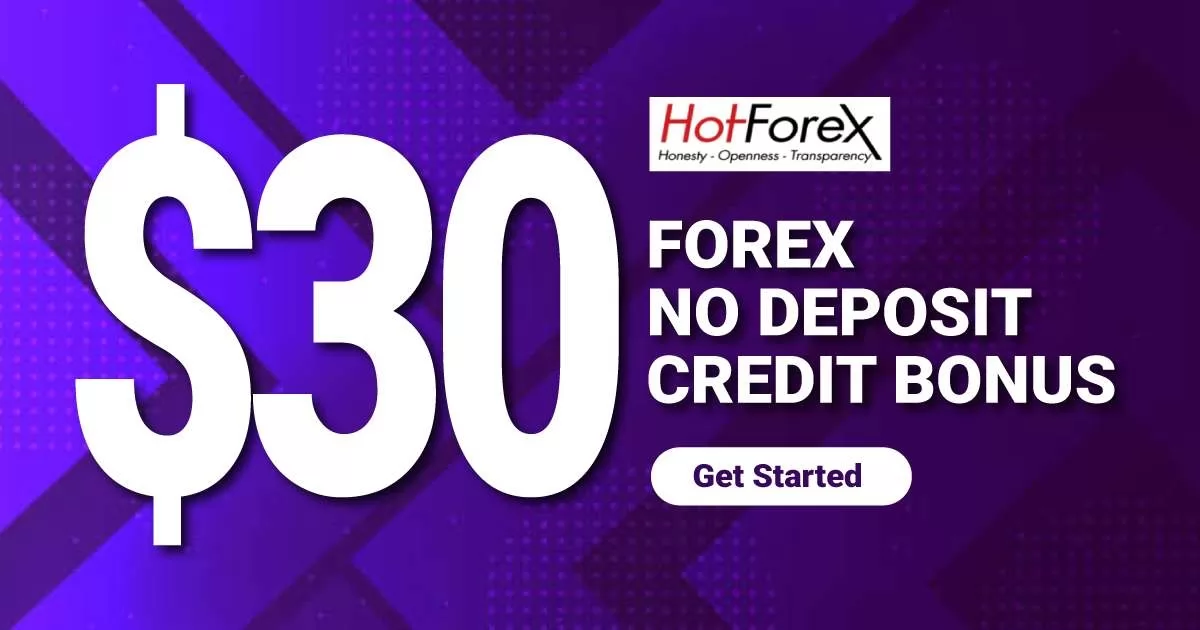 FREE 30 USD No Deposit Bonus - HotForex