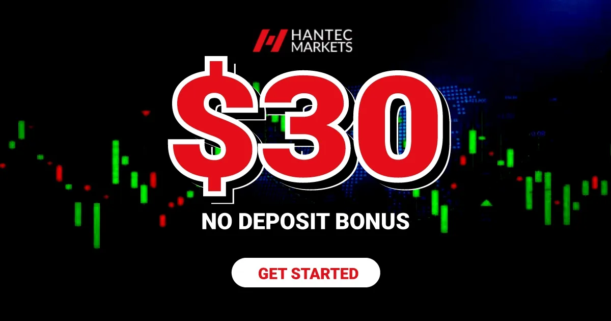 $30 Free Forex No Deposit Bonus  (NDB) - Hantec Markets