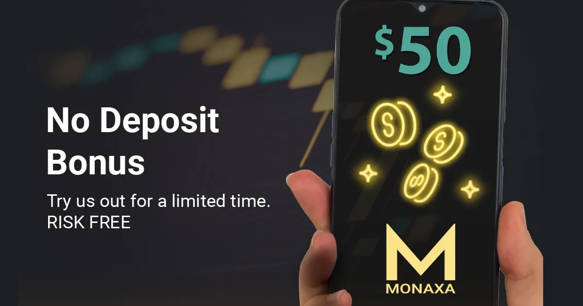 Earn $50 Forex No Deposit Bonus - Monaxa
