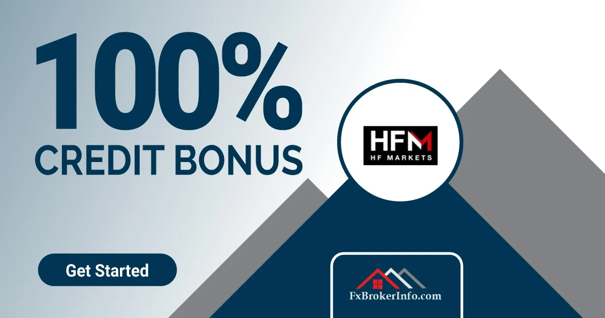 Get HF Markets 100% CREDIT BONUS 