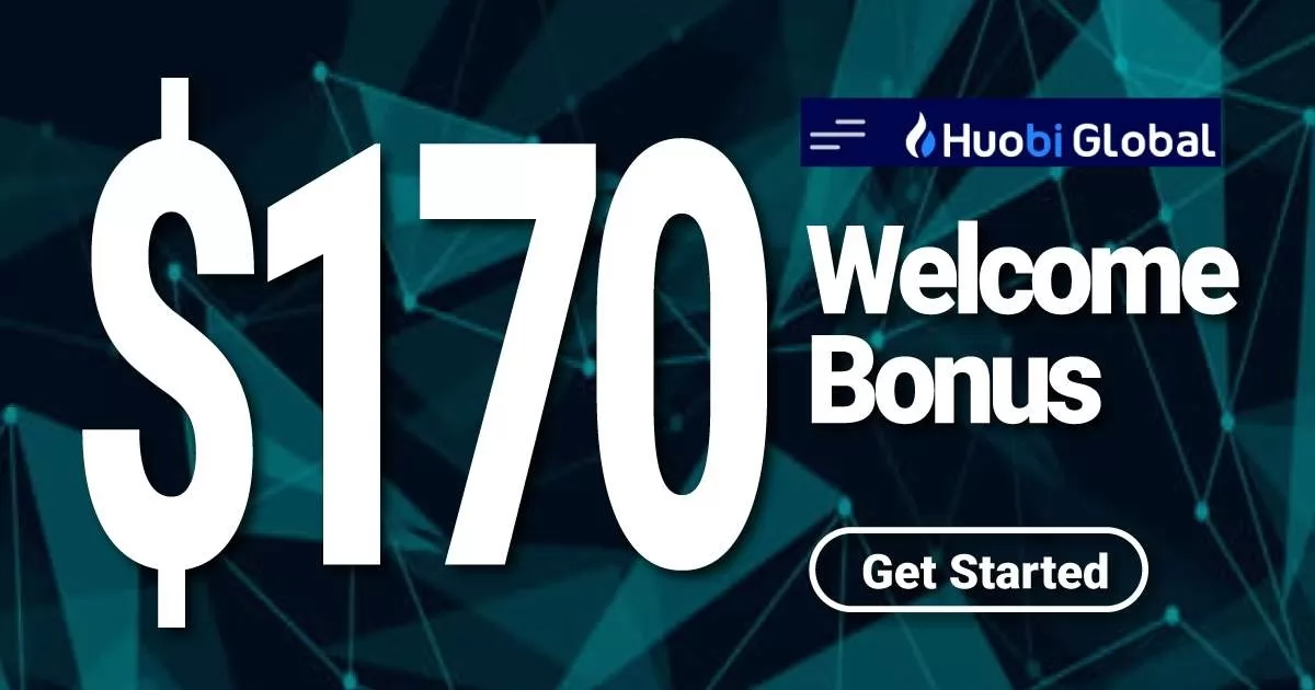 Trade Cryptocurrency With Free $170 Bonus By Huobi