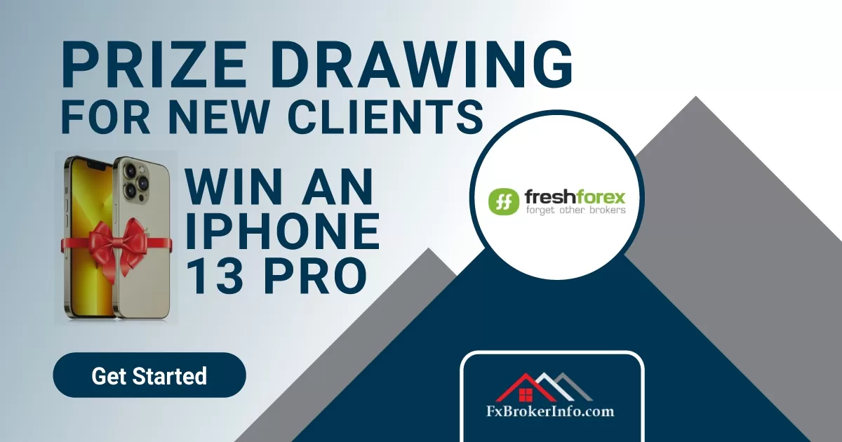 FreshForex Free win an iPhone 13 PRO