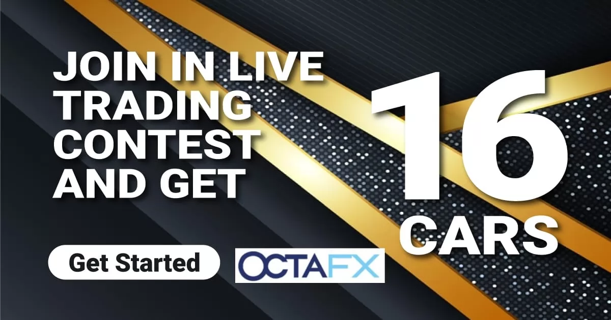 OctaFX 16 Cars Live Trading Contest For Live Traders