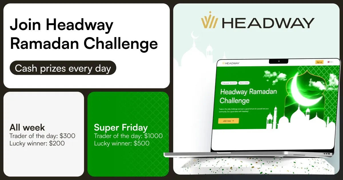 Join the Headway Forex Broker Ramadan Challenge