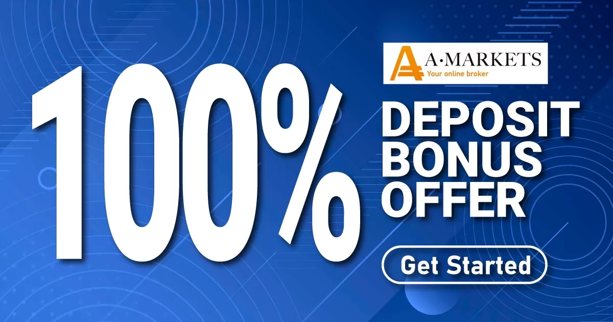 Enjoy Amarkets 100% Forex Deposit Bonus Promotions