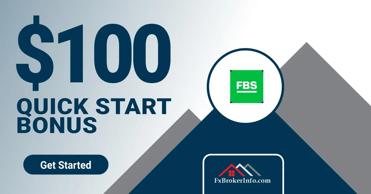 FBS Trader $100 Quick Start No Deposit Bonus