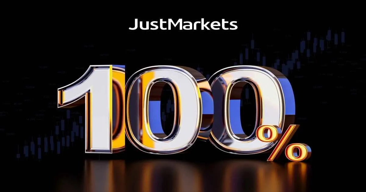 JustMarkets Offers a Special 100% Bonus for Black Friday