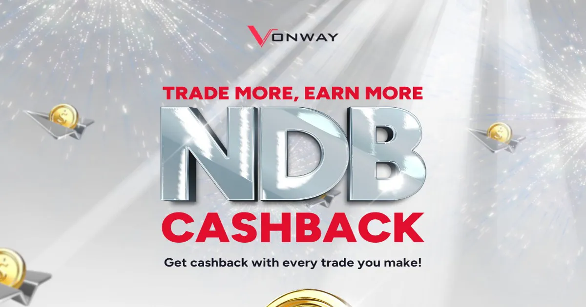 Get $100 No Deposit Bonus with Cashback Offer at Vonway