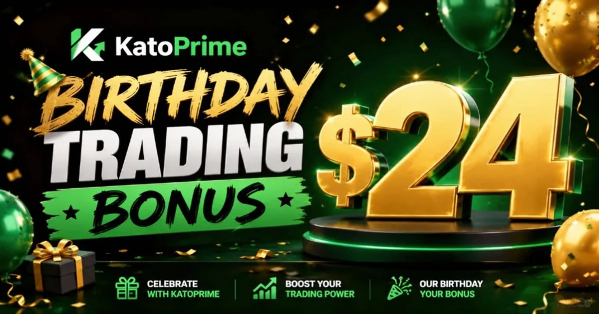 KatoPrime $24 Free Forex No Deposit Bonus for a limited time