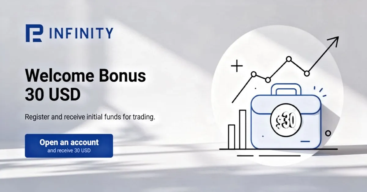 Get a $30 Welcome Bonus When You Join RInfinity