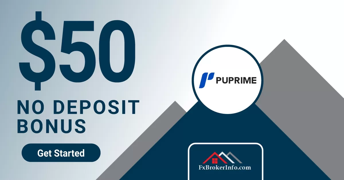 PU Prime 50 USD Forex No Deposit Trading Bonus