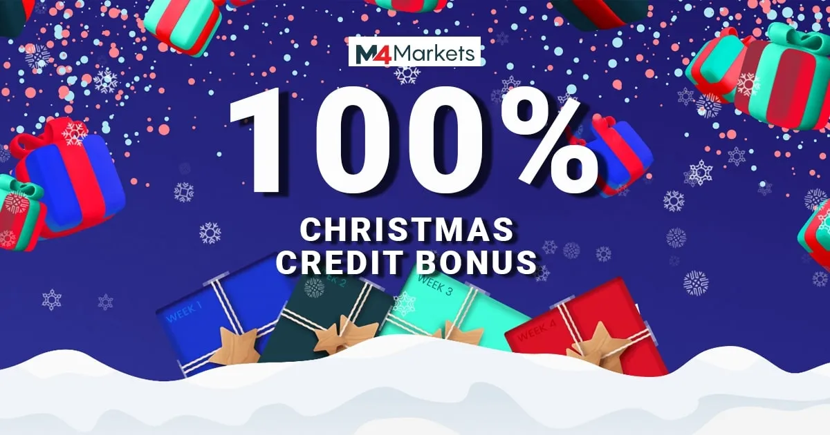 100% M4Markets Trading Credit Bonus
