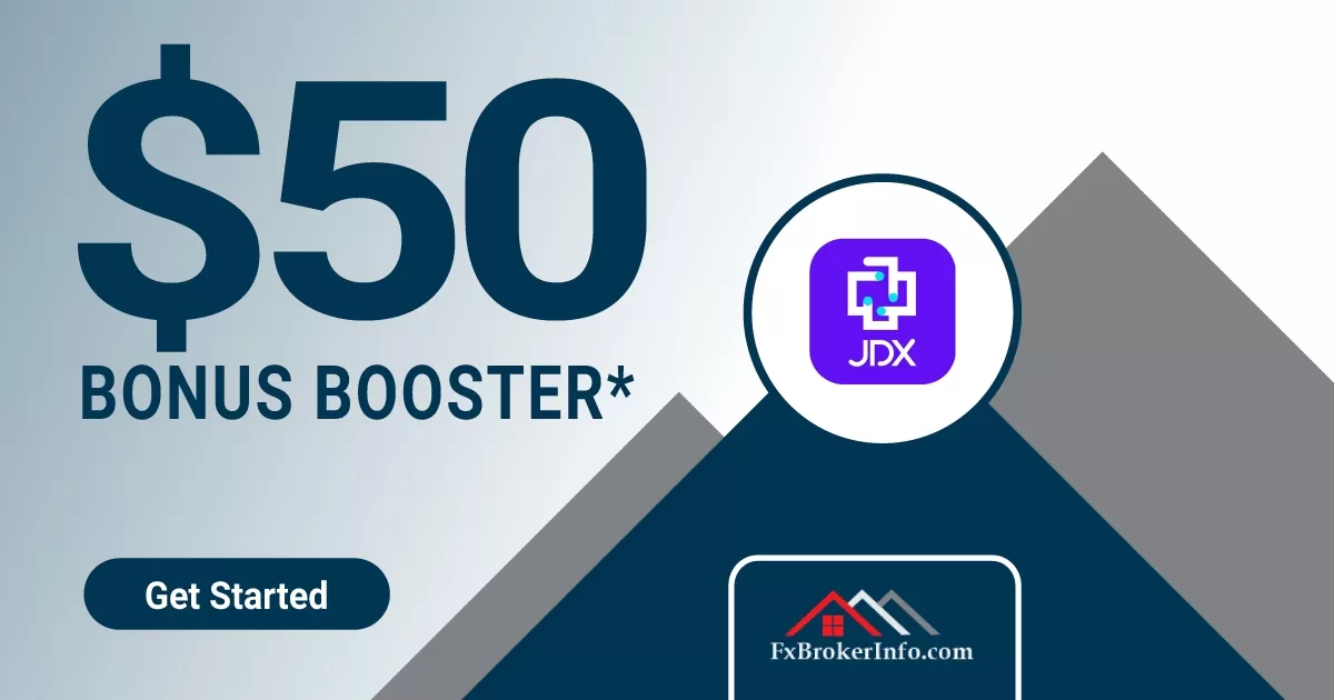 JDX 50 USD Forex No Deposit Bonus (Trade Free)