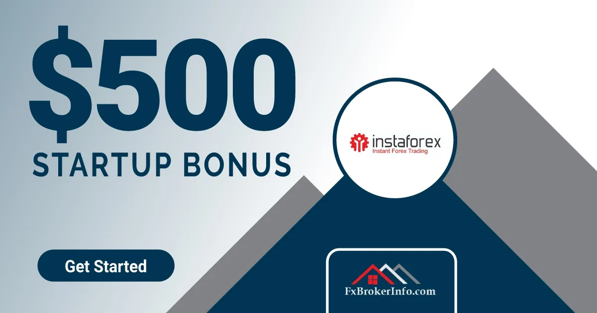 InstaForex $500 Forex Startup No Deposit Bonus