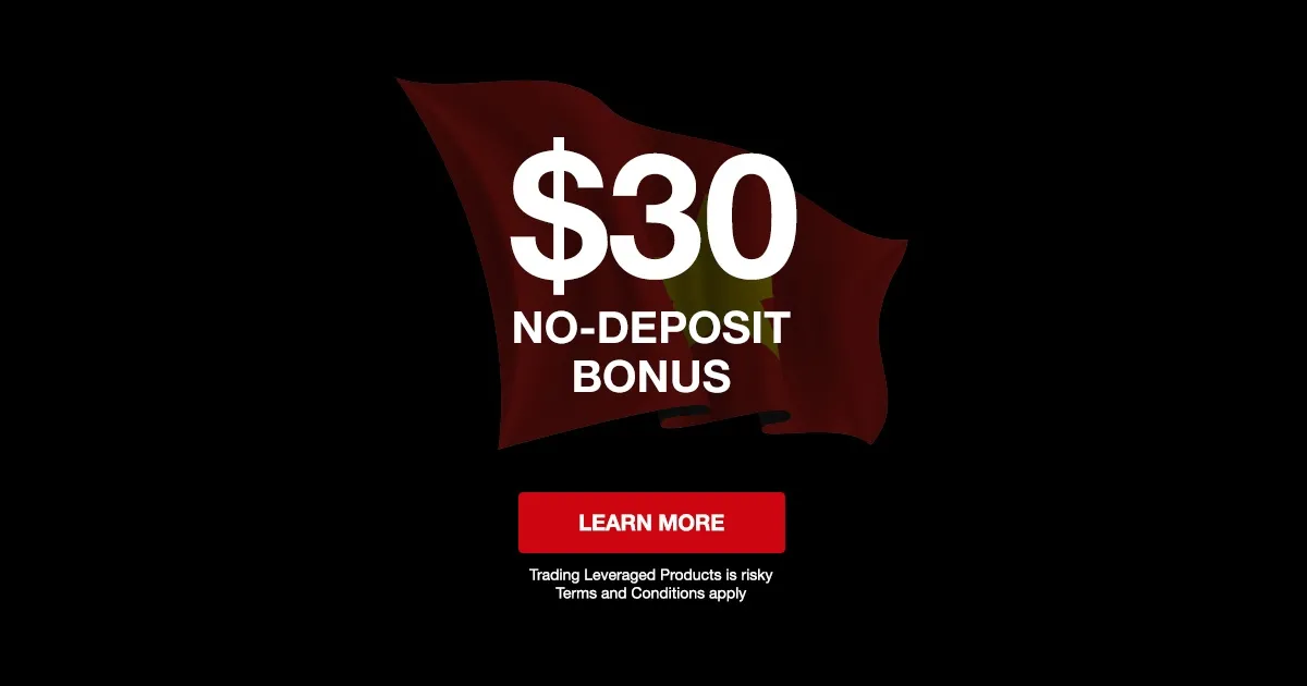  HF Markets $30 Free No Deposit Bonus