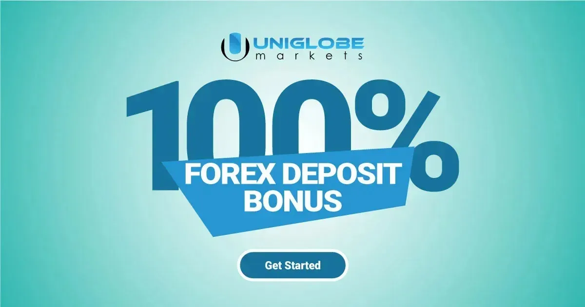 Uniglobe Markets provides a 100% Bonus on FX Trading