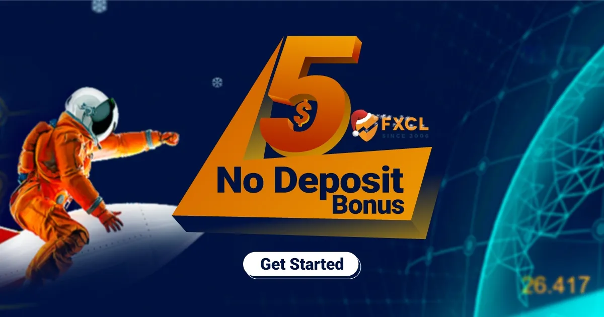 Earn $5 Forex No Deposit Bonus - FXCL Markets