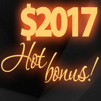 $2017 No Deposit Exclusive Bonus 