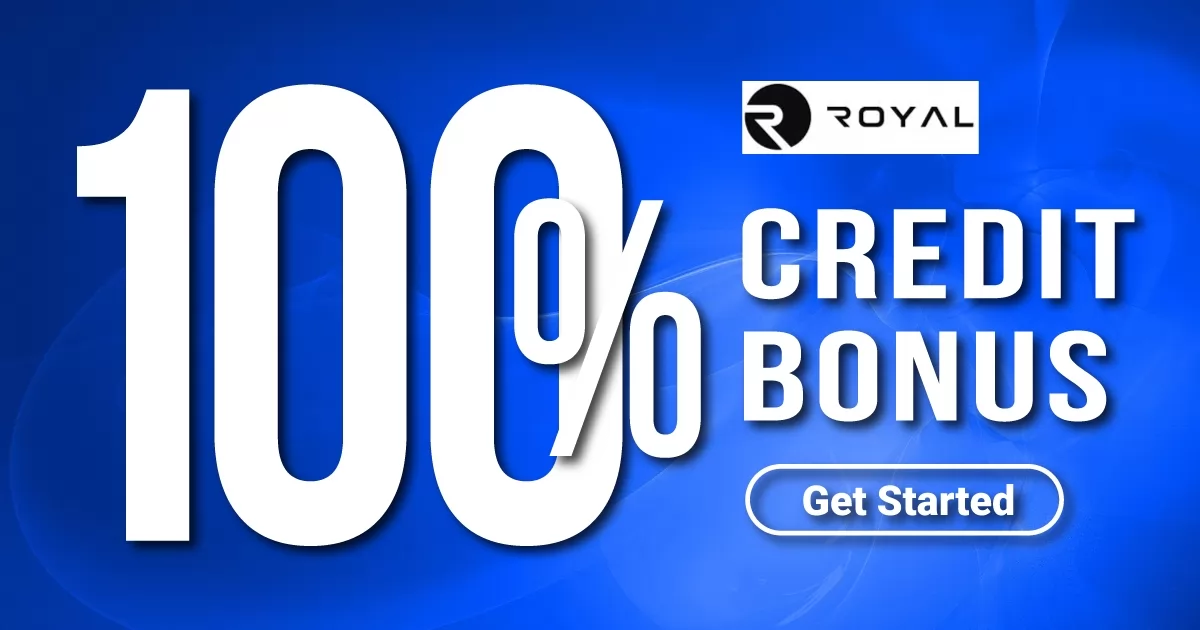 100% Credit Bonus on OneRoyal