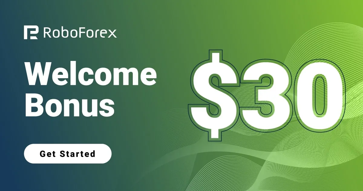 Get $30 Welcome NO DEPOSIT BONUS â€“ RoboForex