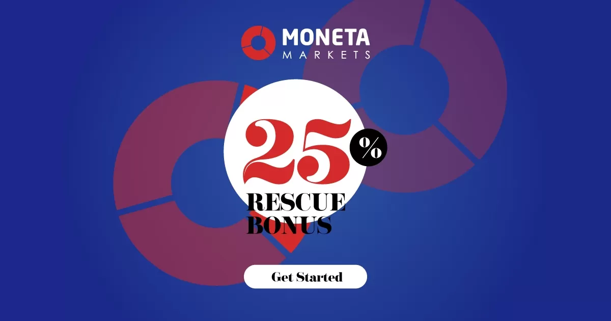 25% Rescue Bonus from Moneta Markets