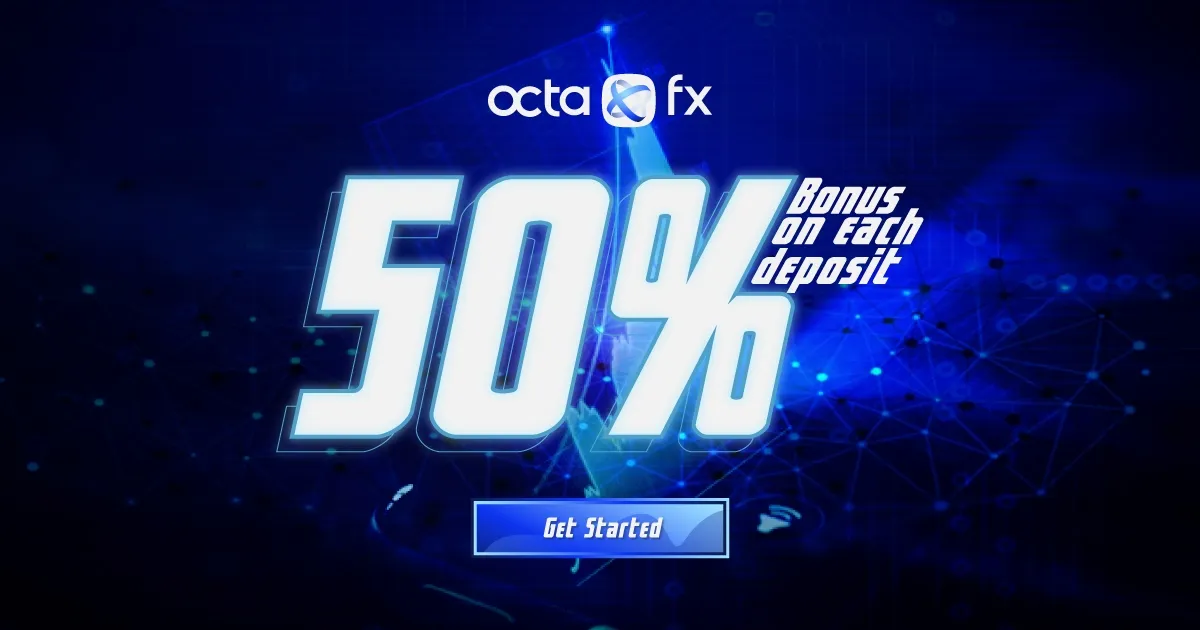 Get 50% Bonus on Every Deposit with OctaFX - Trade Now!