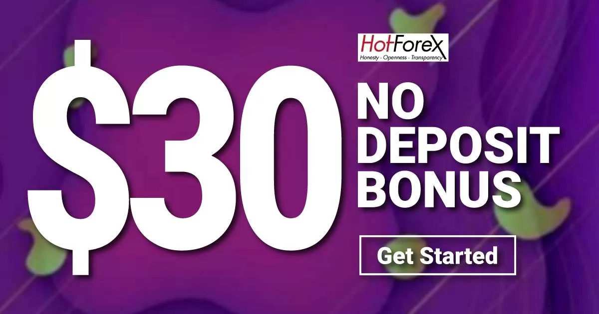 $30 Free No Deposit Bonus On HotForex Broker