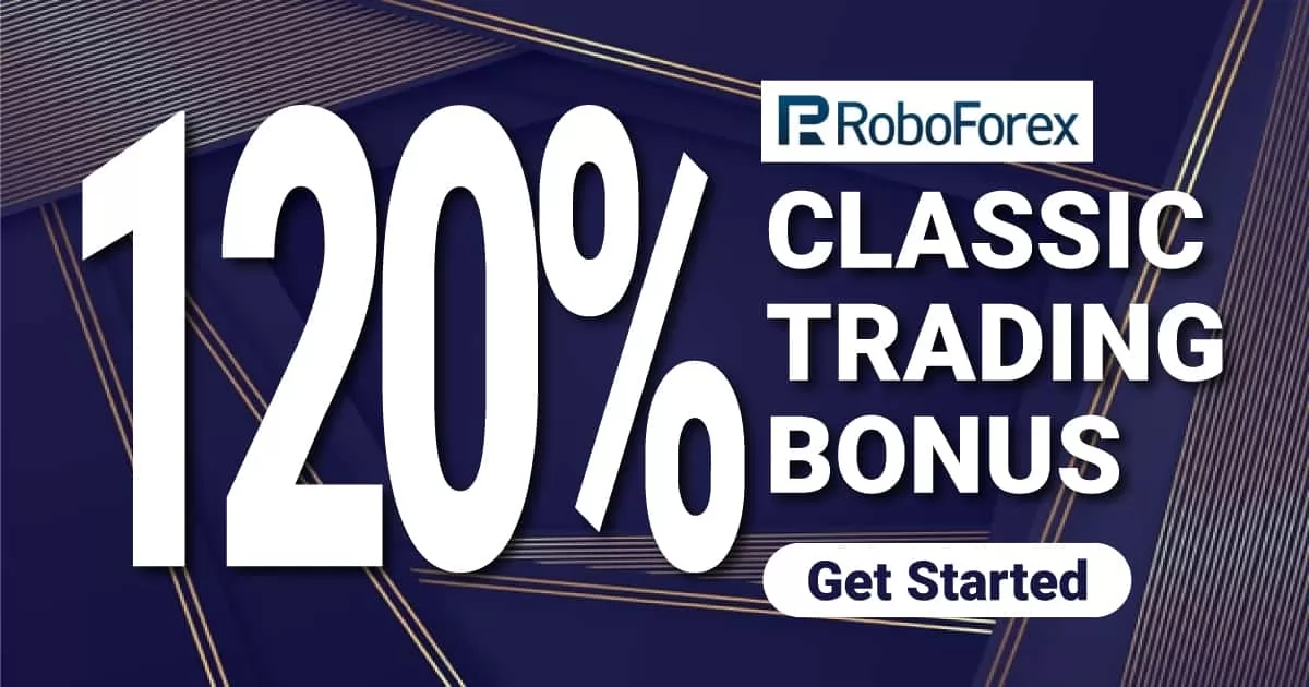 RoboForex 120% Forex Deposit bonus claim up to $50000