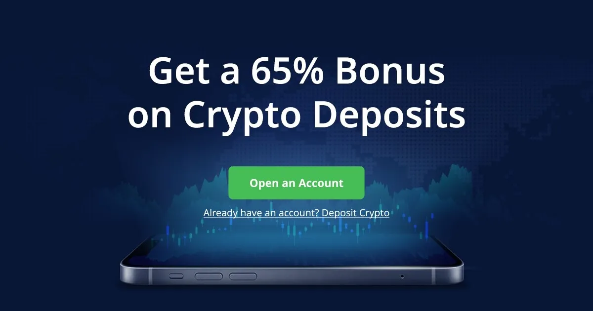 Grab 65% Bonus for Crypto Deposit â€“ FXChoice