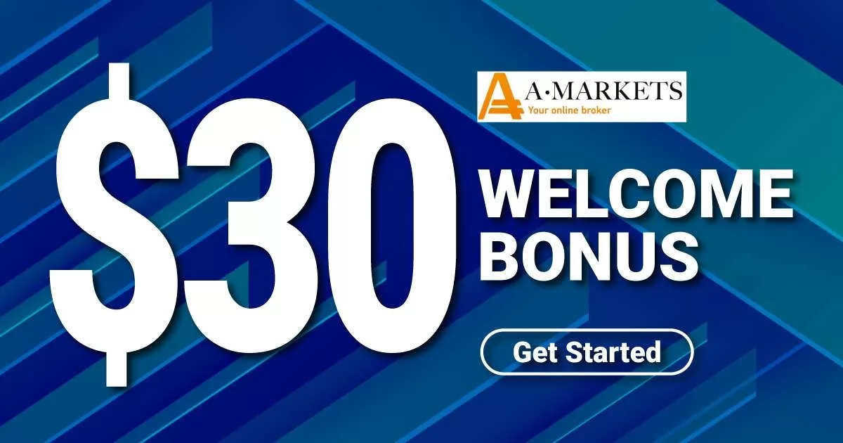 $30 Welcome No Deposit Bonus on Amarkets