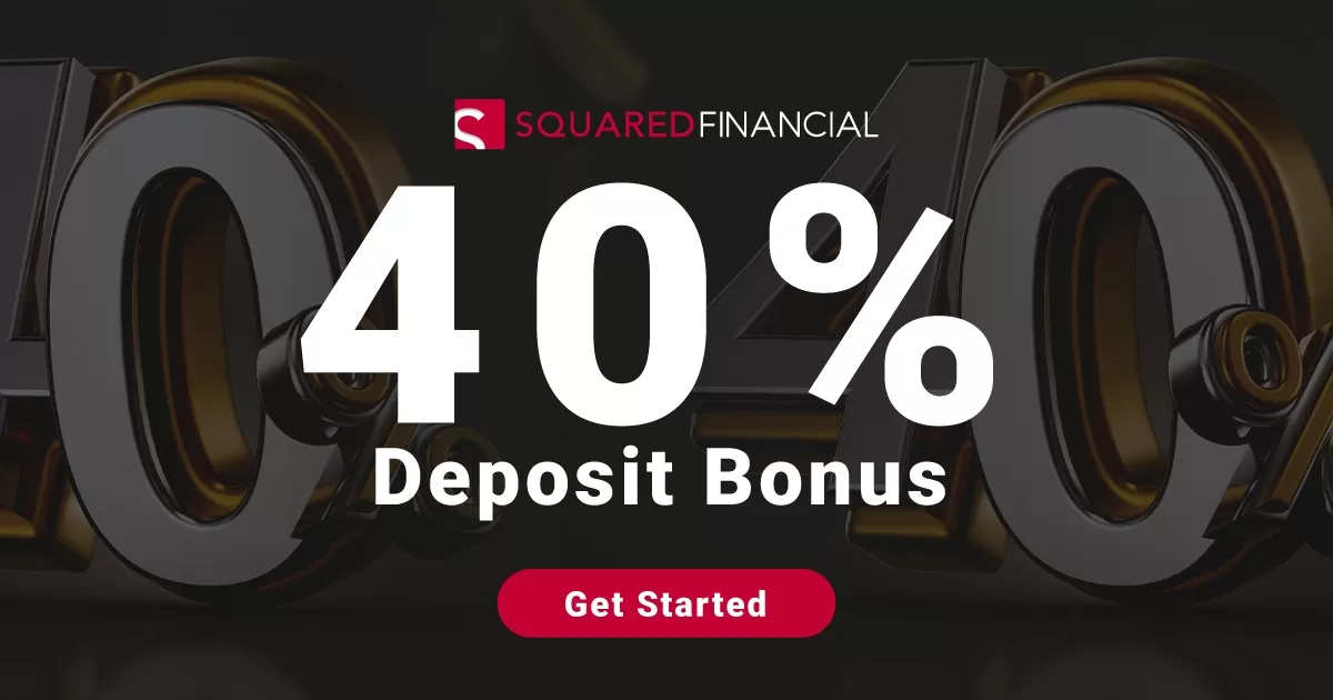 Squared Finance  40% Deposit Bonus 