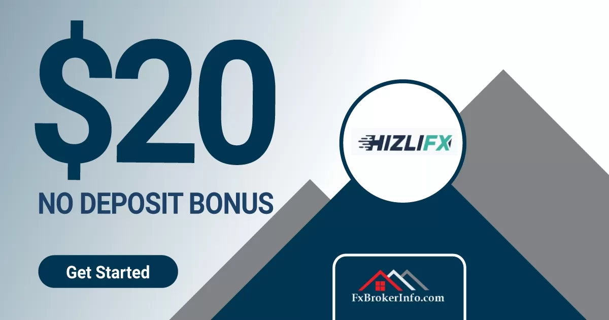 HizliFX 20 USD Forex No Deposit Bonus