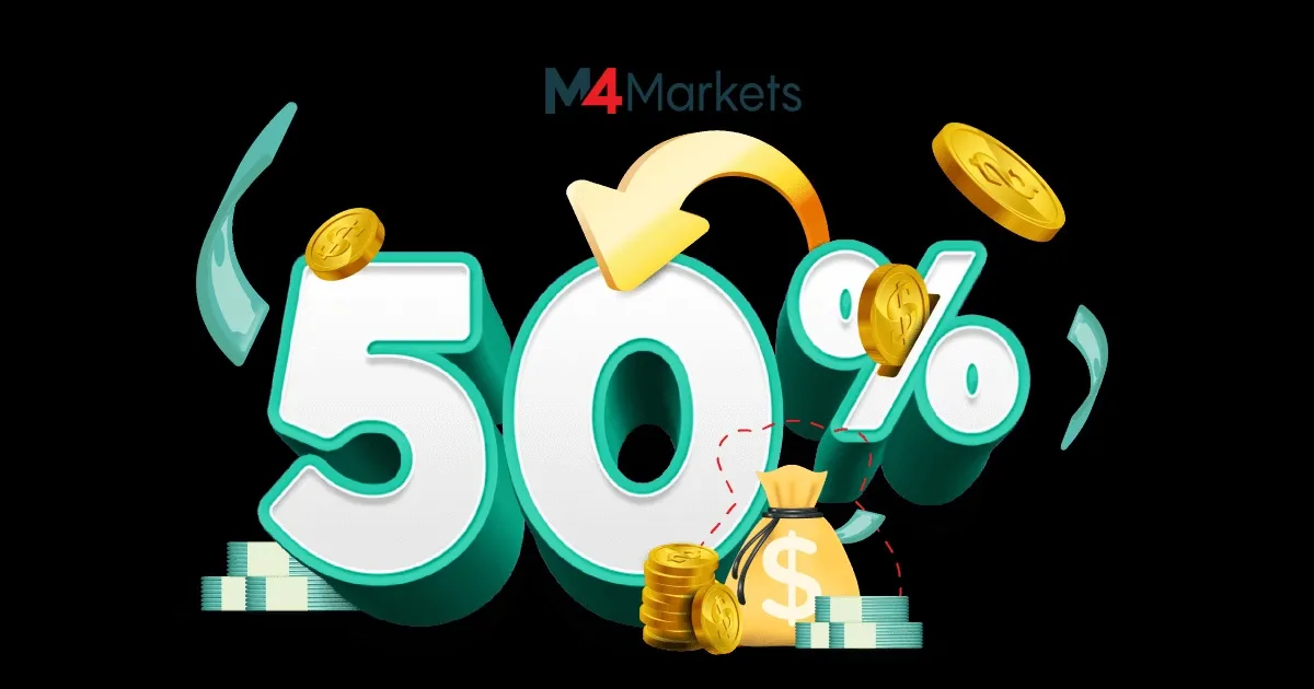 Get a 50% Forex Credit Bonus with M4Markets Now!