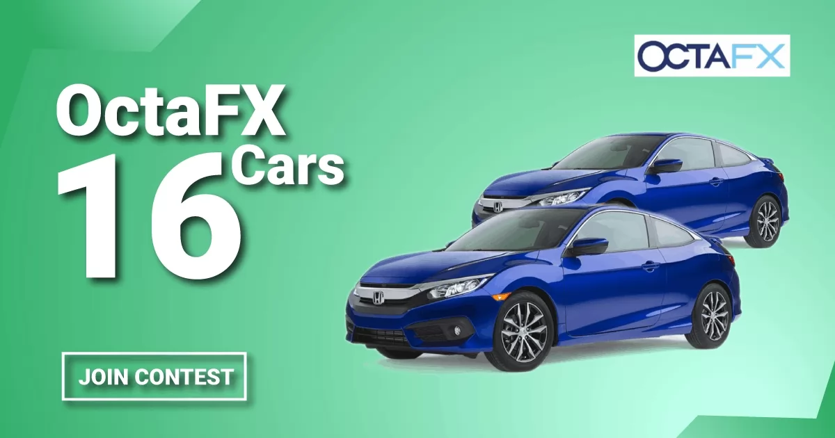OctaFX 16 Cars Live Forex Trading Contest 2021 