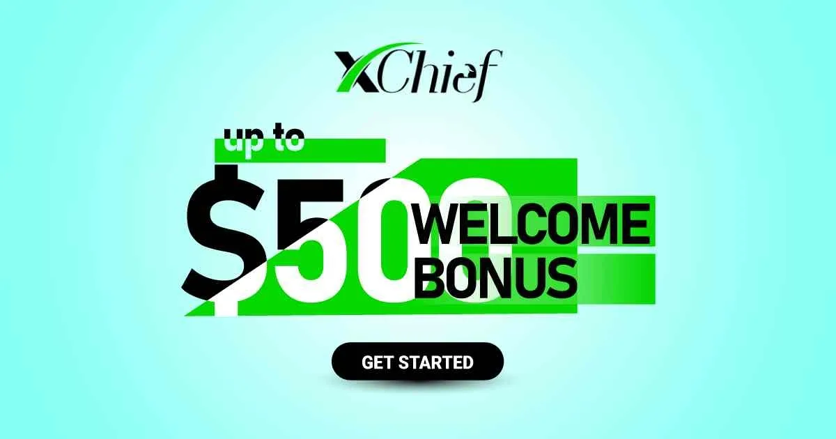 100% New Forex Welcome Bonus offered by xChief Ltd