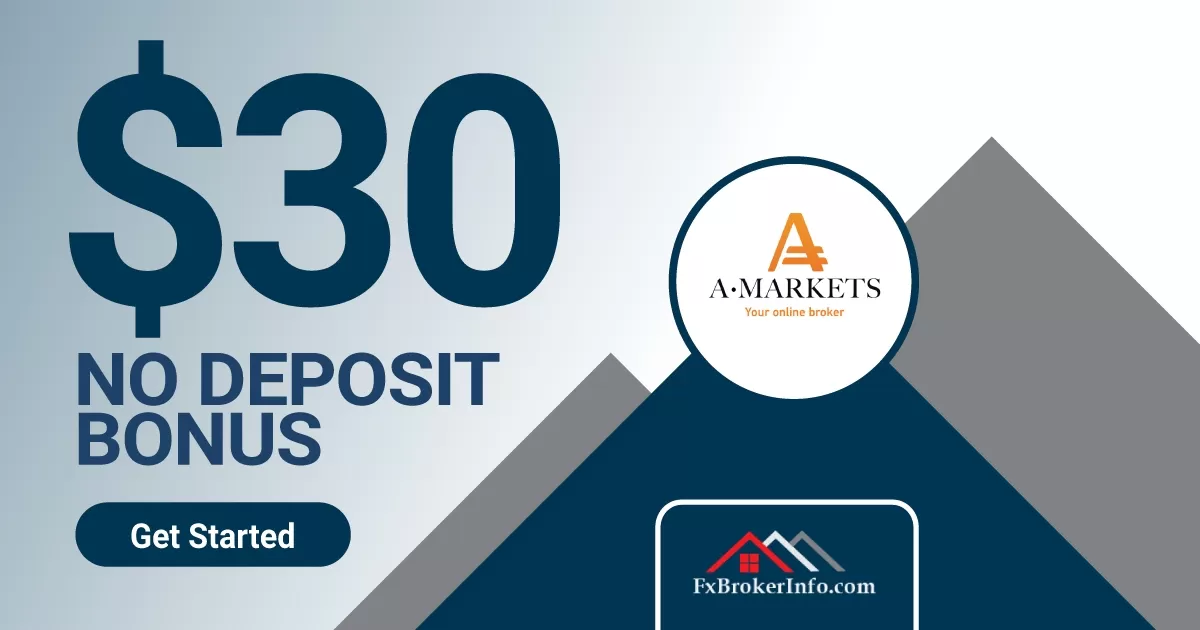 Get $30 No Deposit Bonus by Amarkets