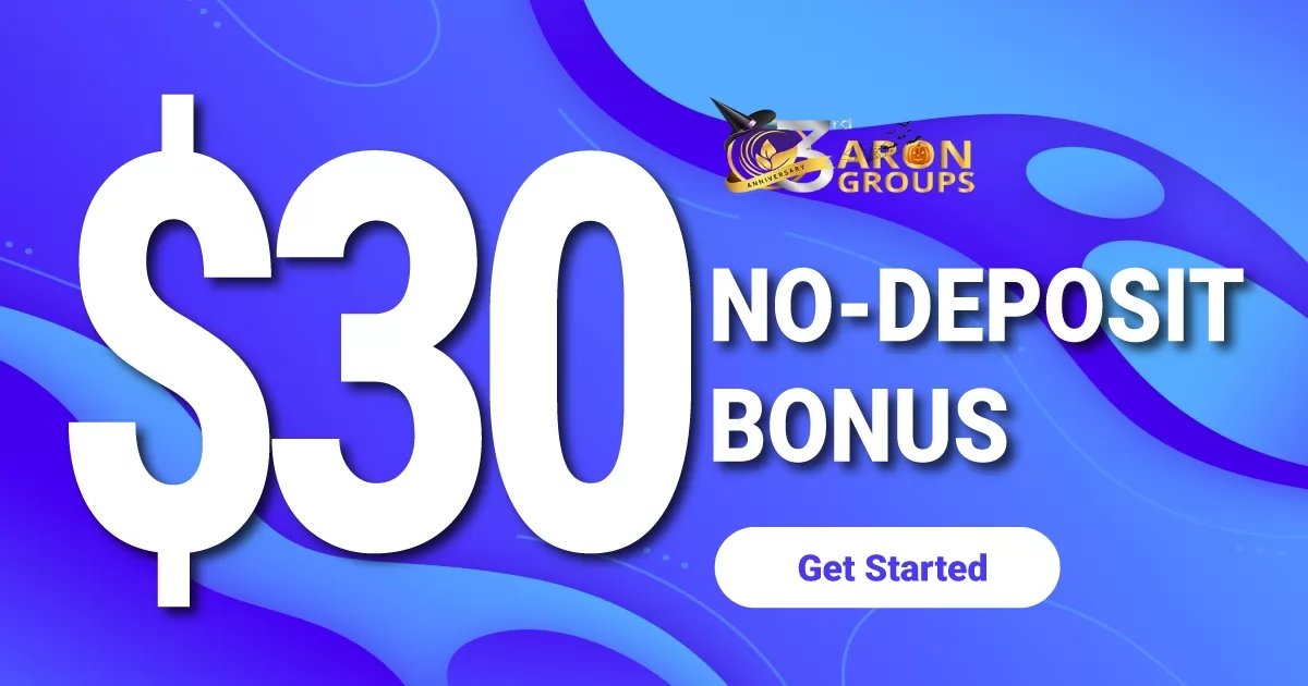 $30 Black Friday No Deposit Bonus Aron Groups