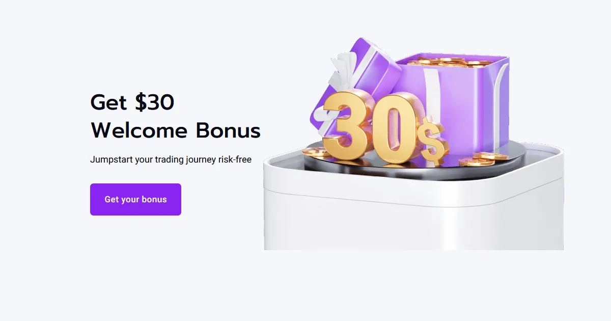 Get $30 Forex No Deposit Bonus MTrading