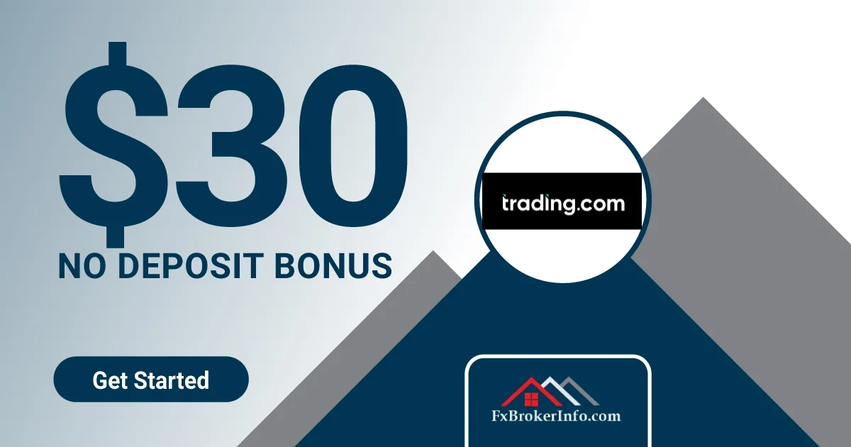 30 USD Forex No Deposit Bonus trading.com